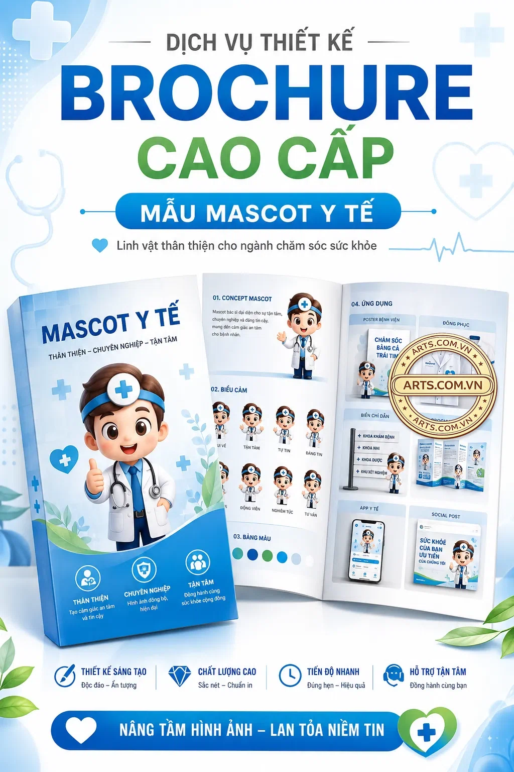 Brochure Cao Cap Mau Mascot Y Te