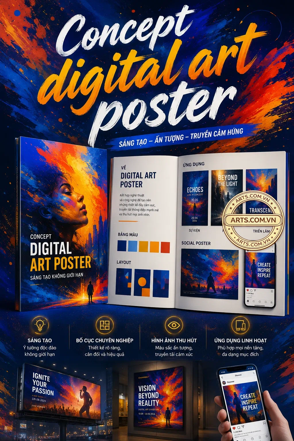 Concept Digital Art Poster