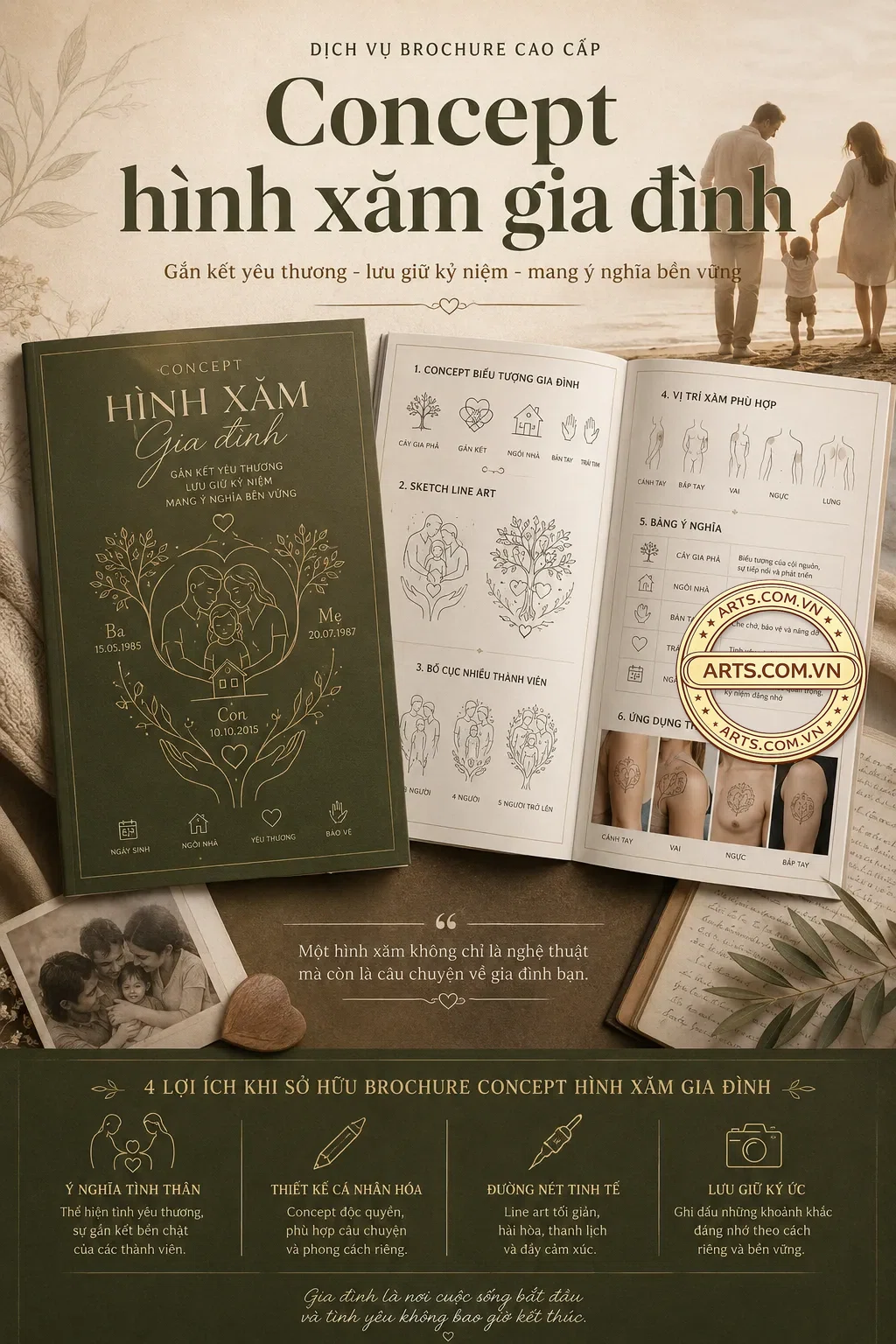 Concept Hinh Xam Gia Dinh