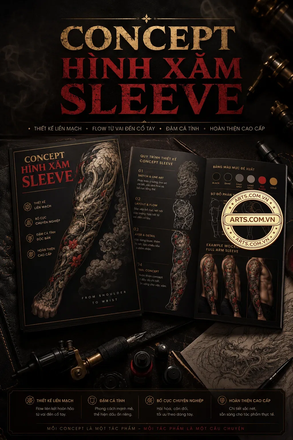 Concept Hinh Xam Sleeve