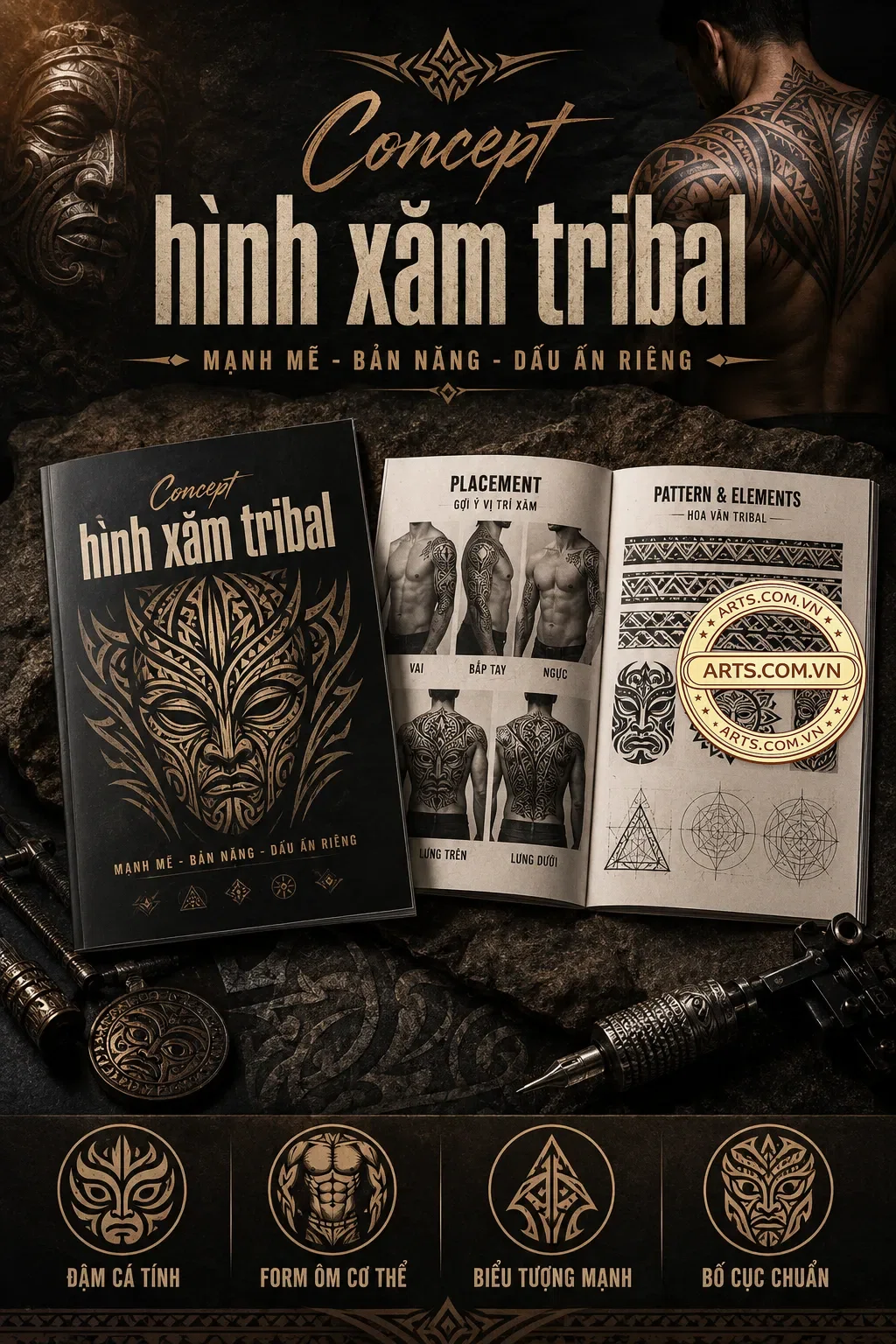 Concept Hinh Xam Tribal