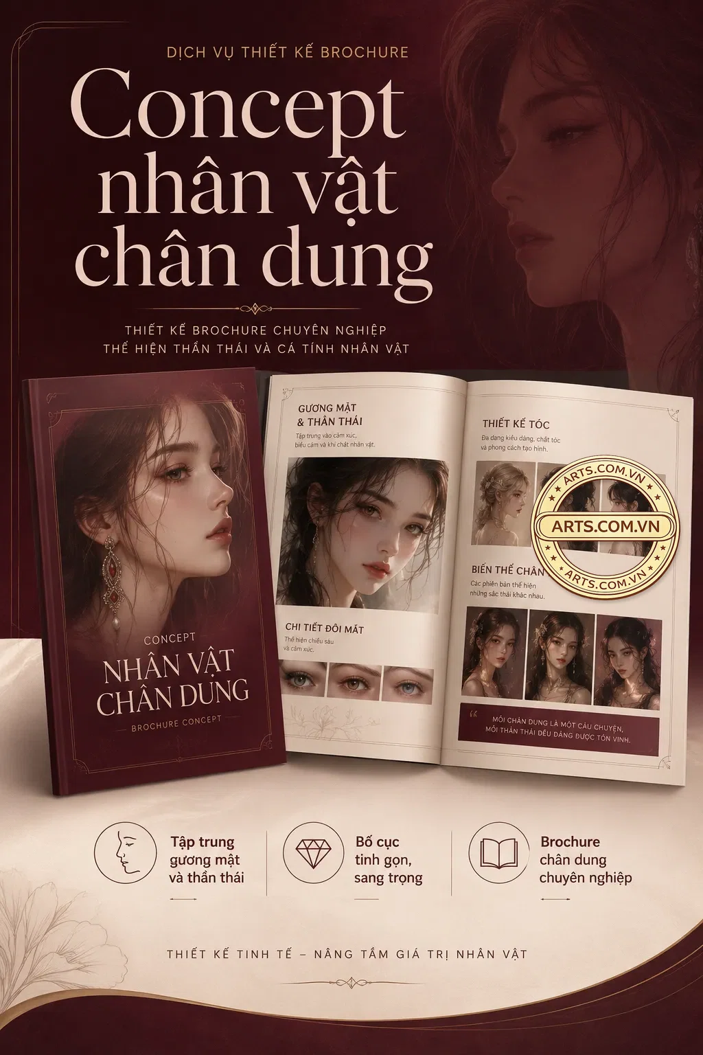 Concept Nhan Vat Chan Dung
