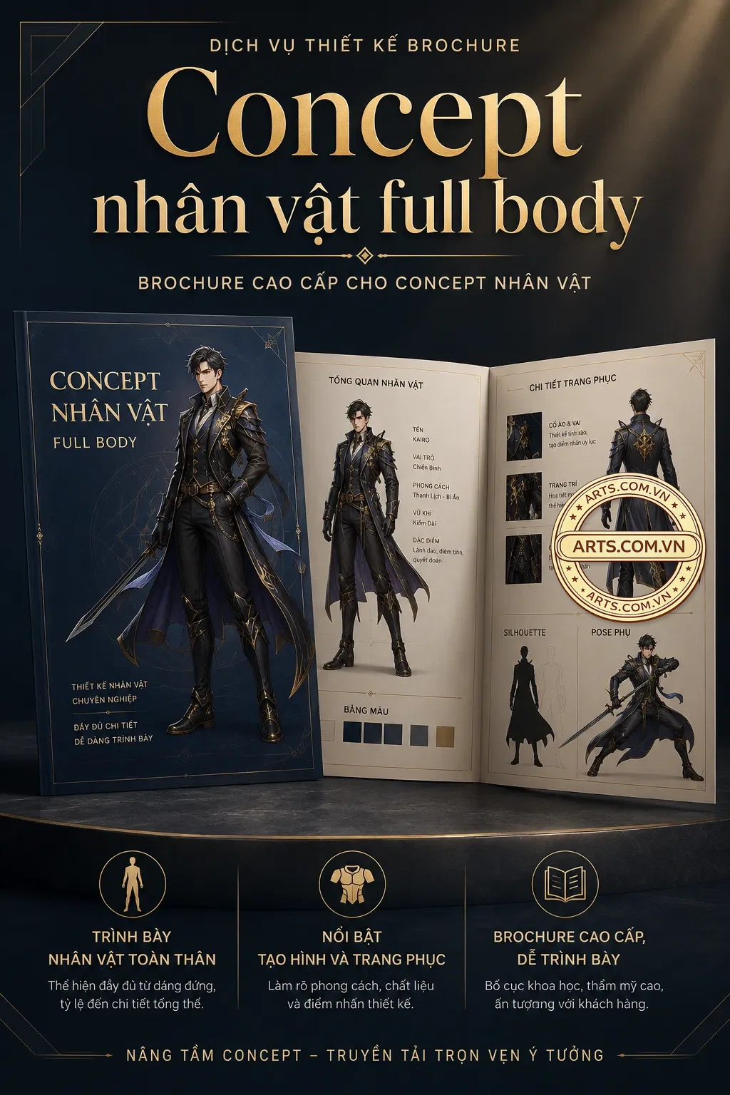 Concept Nhan Vat Full Body