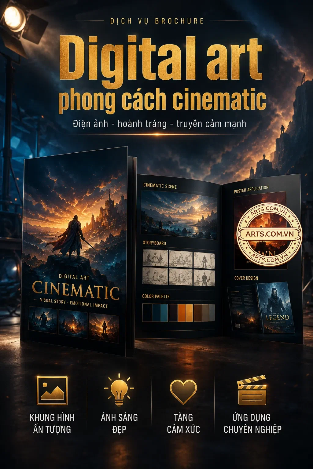Digital Art Phong Cach Cinematic