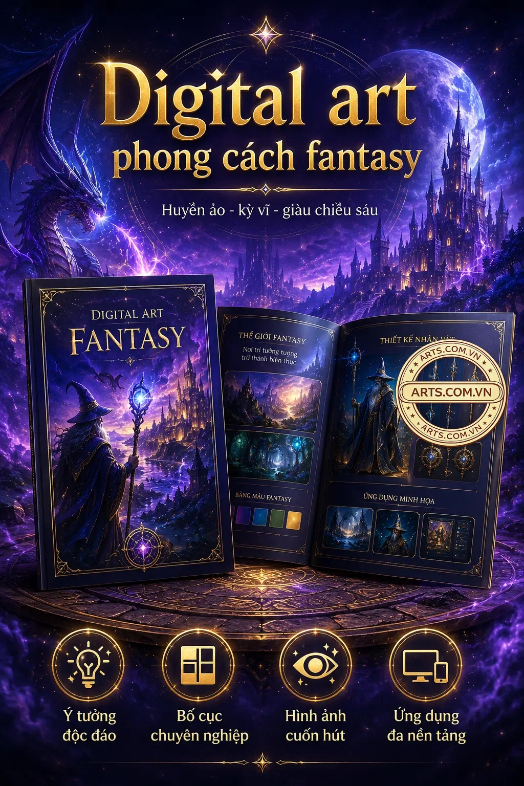 Digital Art Phong Cach Fantasy