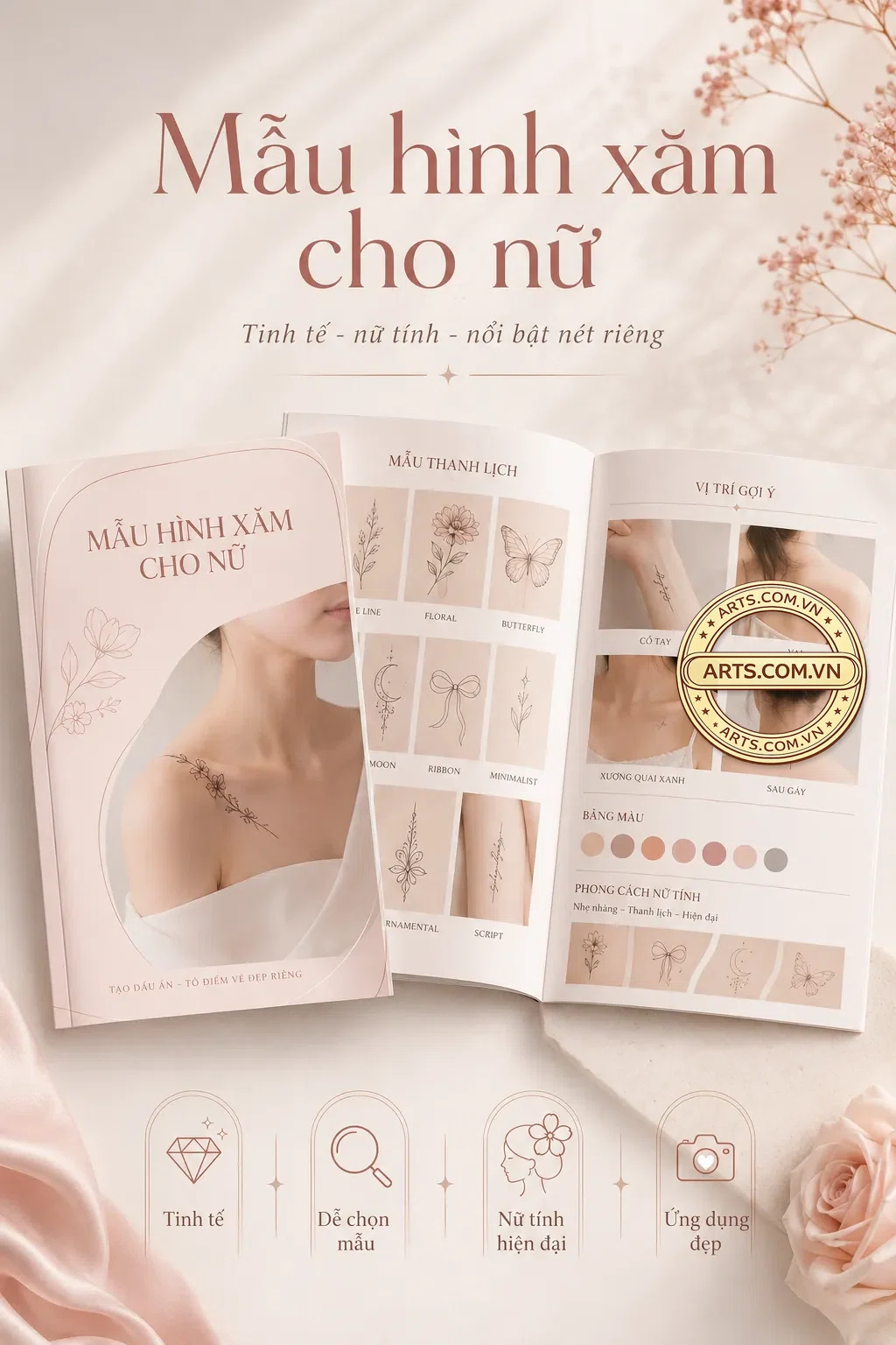 Mau Hinh Xam Cho Nu