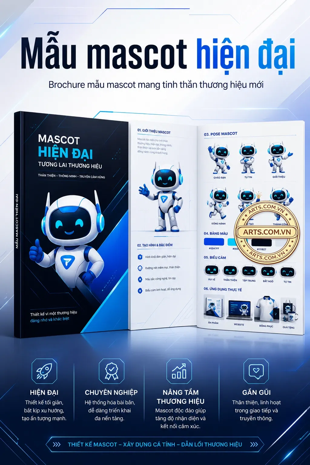 Mau Mascot Hien Dai