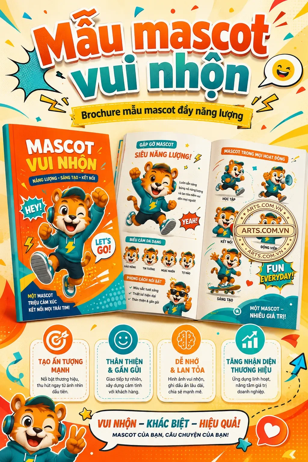 Mau Mascot Vui Nhon