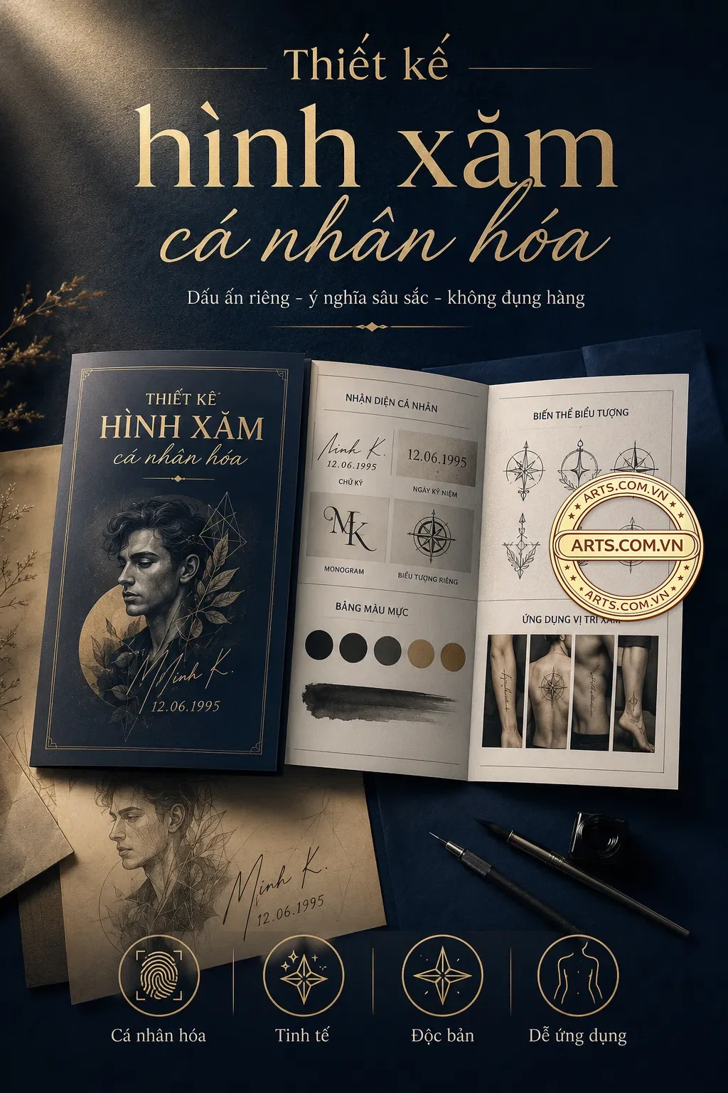 Thiet Ke Hinh Xam Ca Nhan Hoa