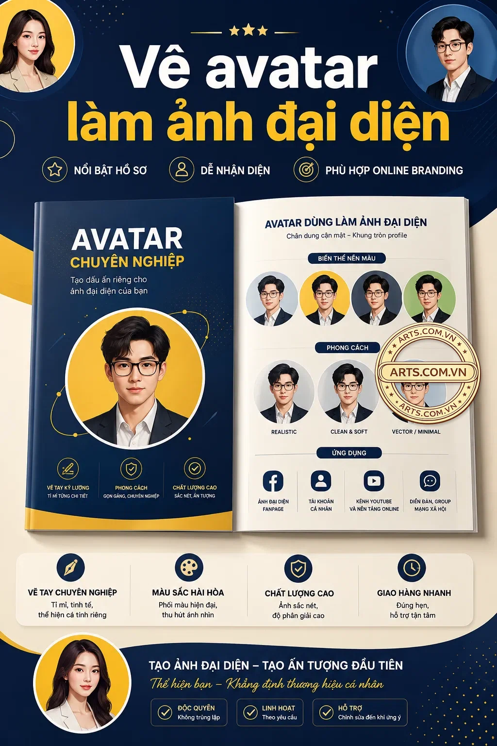 Ve Avatar Lam Anh Dai Dien