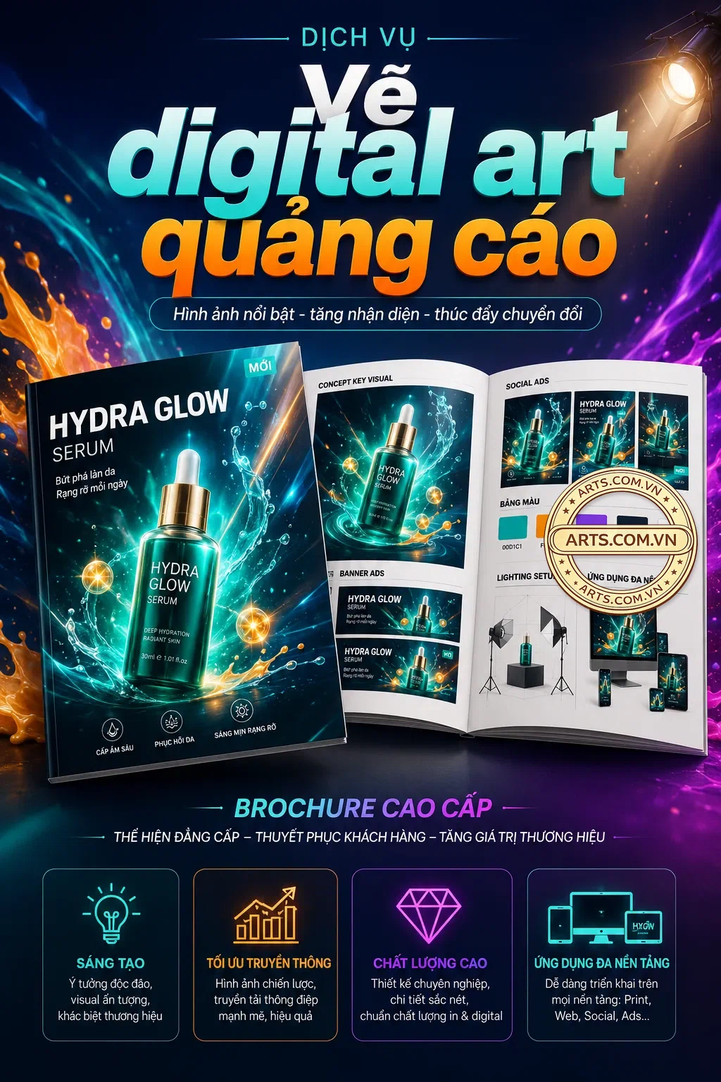 Ve Digital Art Quang Cao