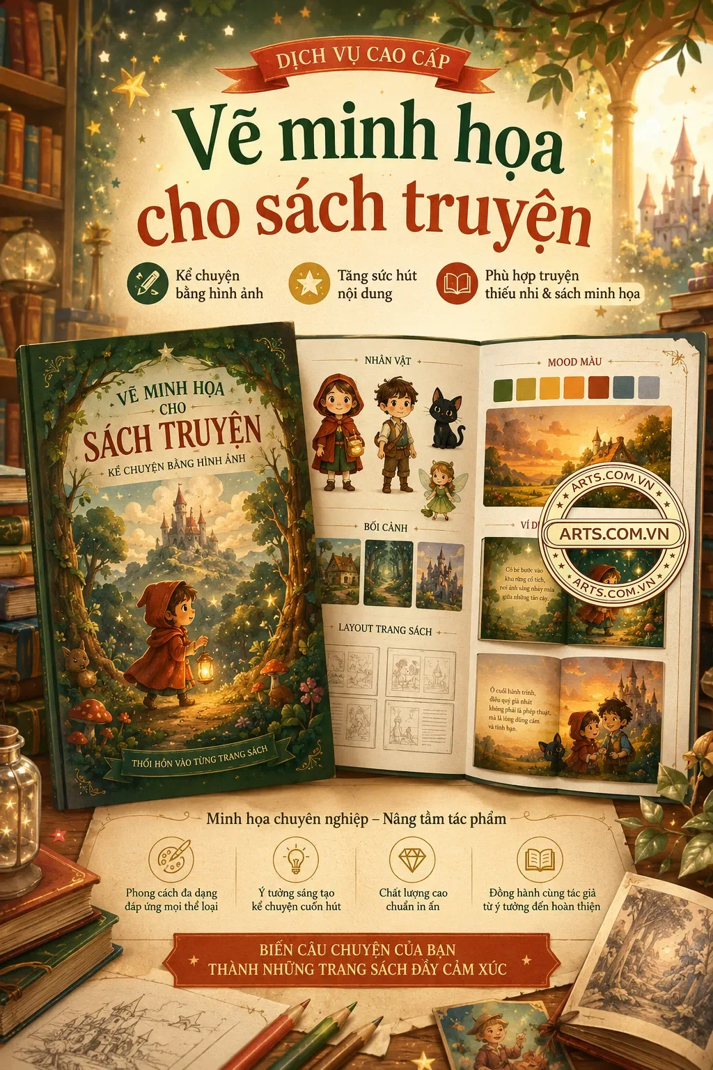 Ve Minh Hoa Cho Sach Truyen