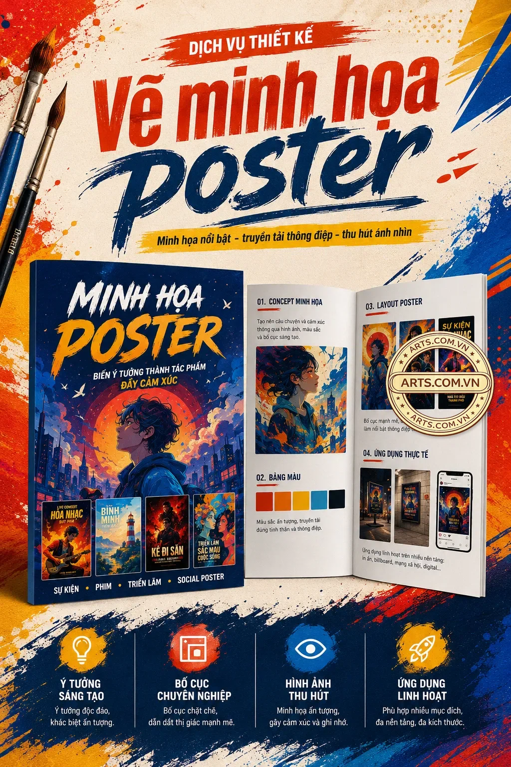 Ve Minh Hoa Poster