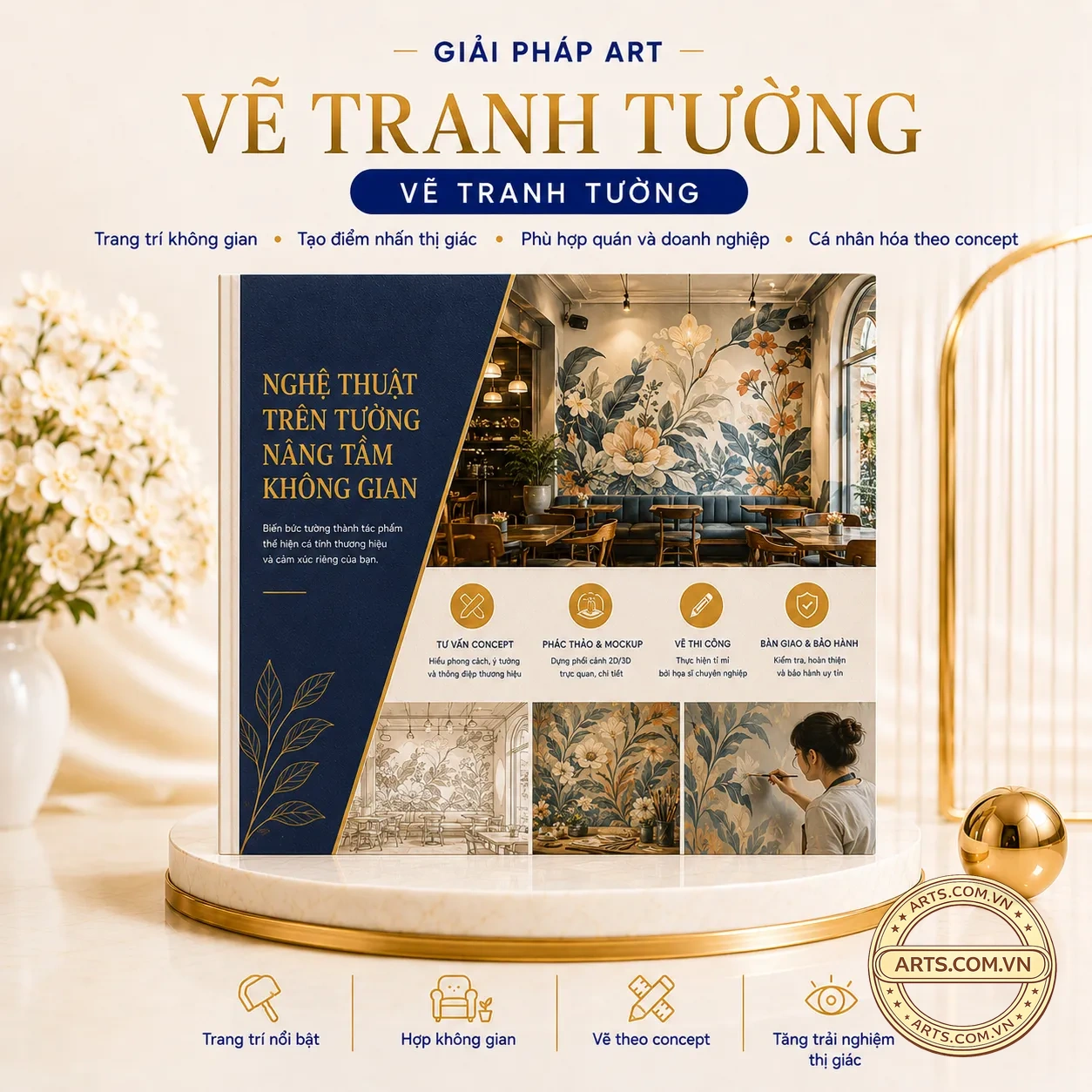 Vẽ tranh tường